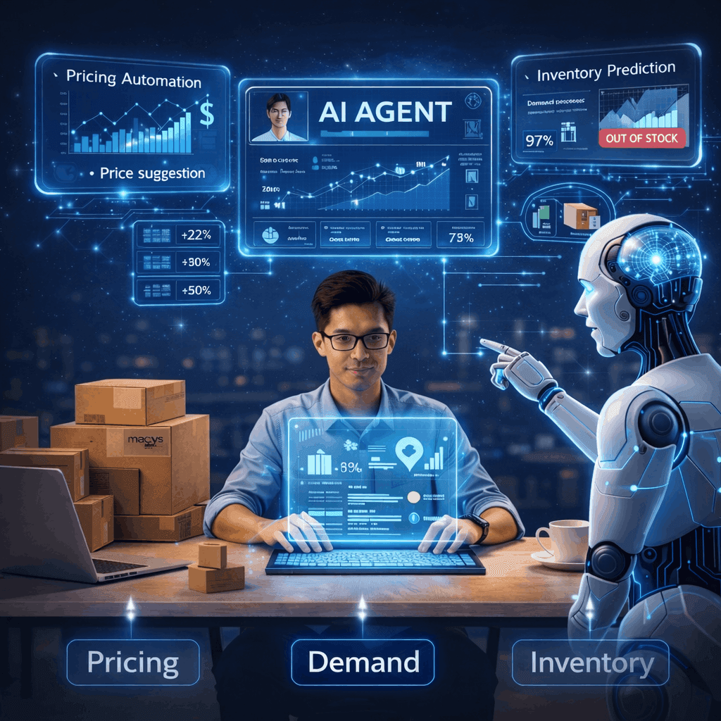 Tương lai của AI trong vận hành eCommerce (2026–2030): Từ tự động hóa đến AI agent cho seller