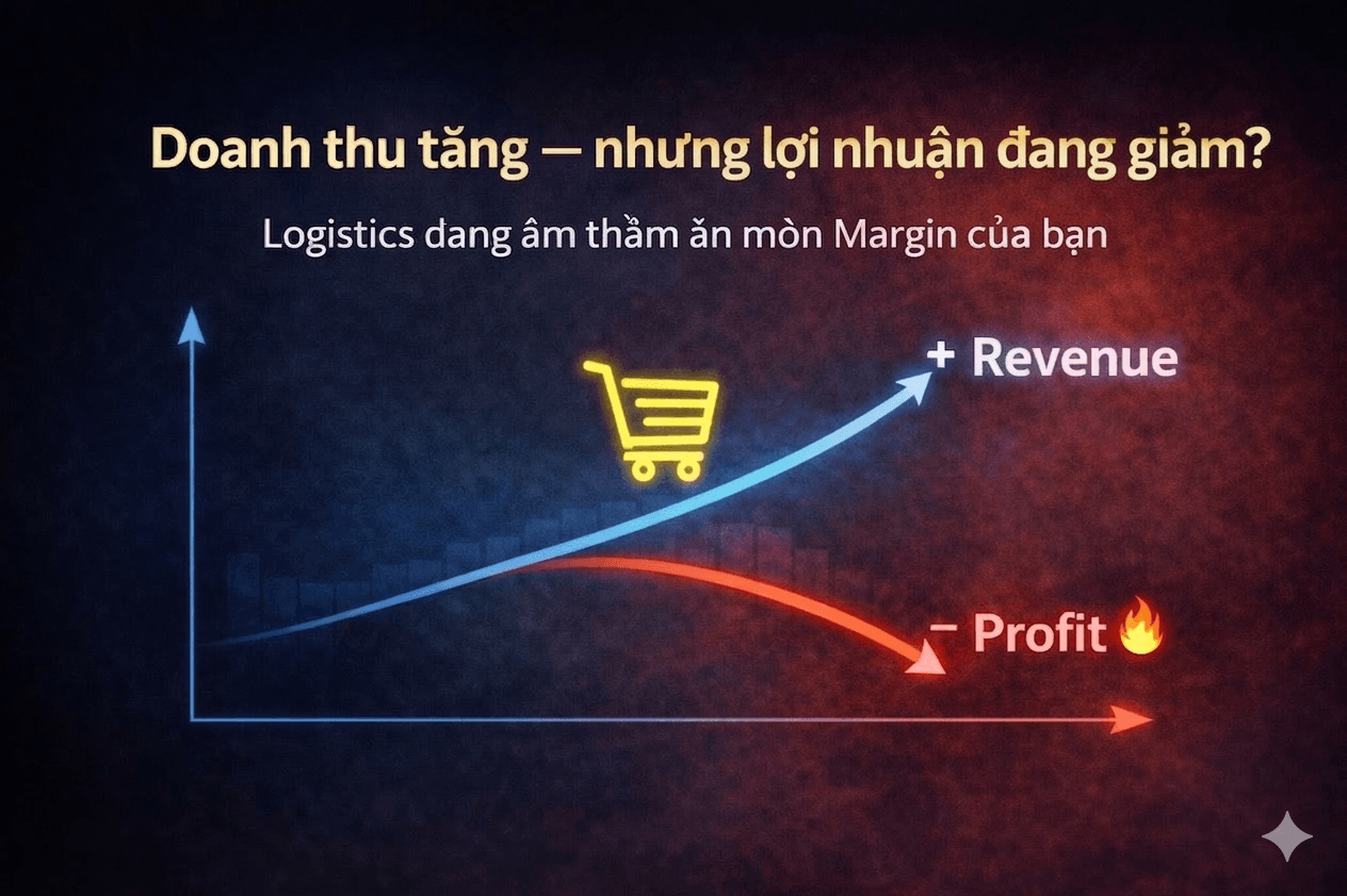 4 khoản phí Logistics đang khiến Ecommerce “càng bán càng mỏng lợi nhuận”